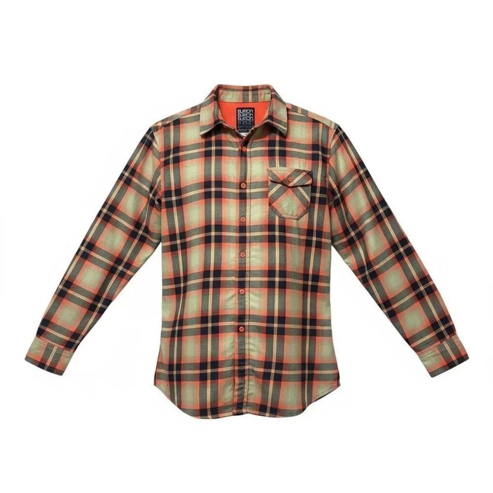 NWOT Burton Player Flannel Long-Sleeve Plaid Shirt Women's Large